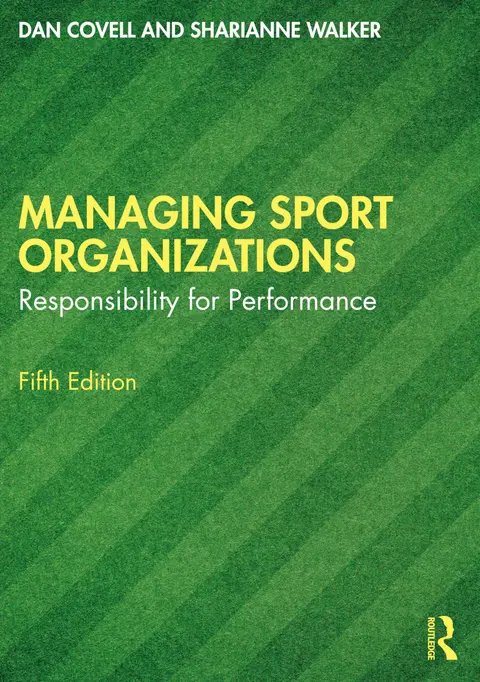 Cover of Managing Sport Organizations
