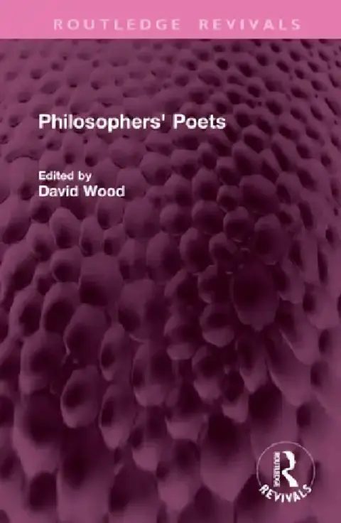 Cover of Philosophers' Poets