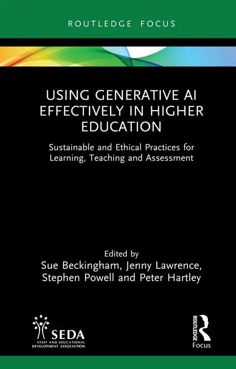 Cover of Using Generative AI Effectively in Higher Education