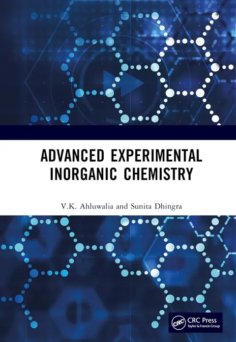 Cover of Advanced Experimental Inorganic Chemistry