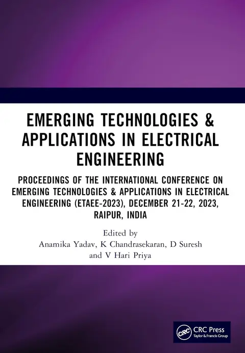 Cover of Emerging Technologies & Applications in Electrical Engineering
