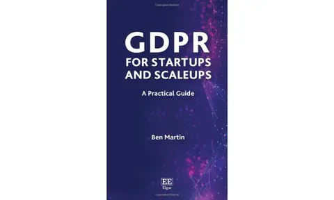 Cover of GDPR for Startups and Scaleups