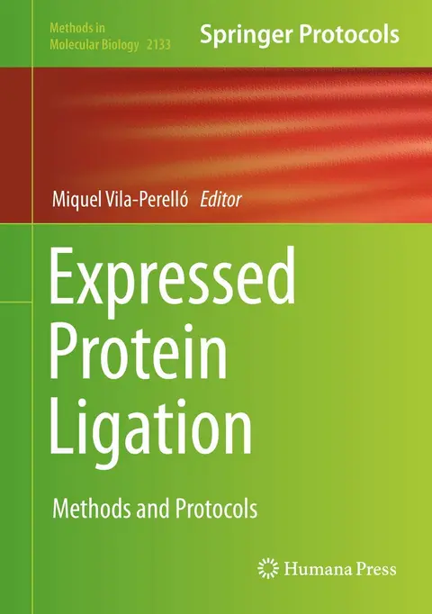 Cover of Expressed Protein Ligation