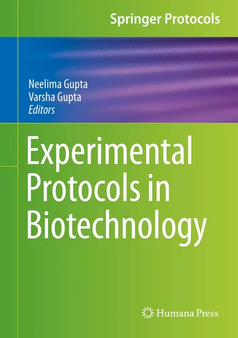 Cover of Experimental Protocols in Biotechnology