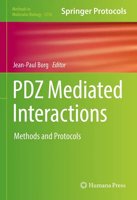 Cover of Pdz Mediated Interactions