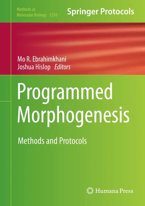 Cover of Programmed Morphogenesis