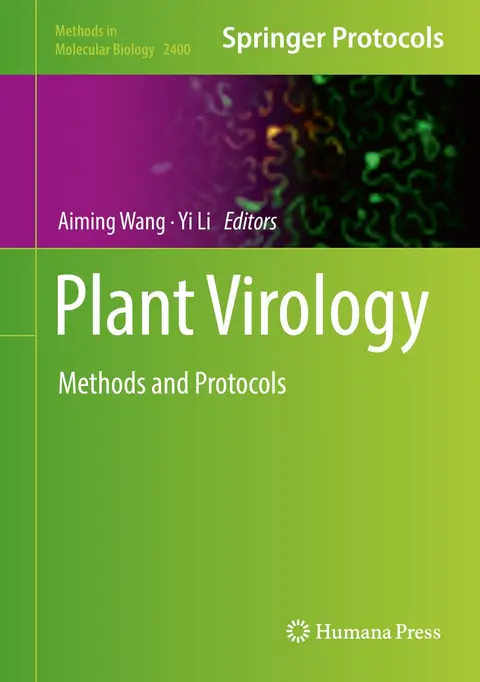 Cover of Plant Virology Methods and Protocols (hb 2022)
