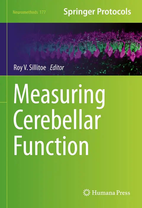 Cover of Measuring Cerebellar Function