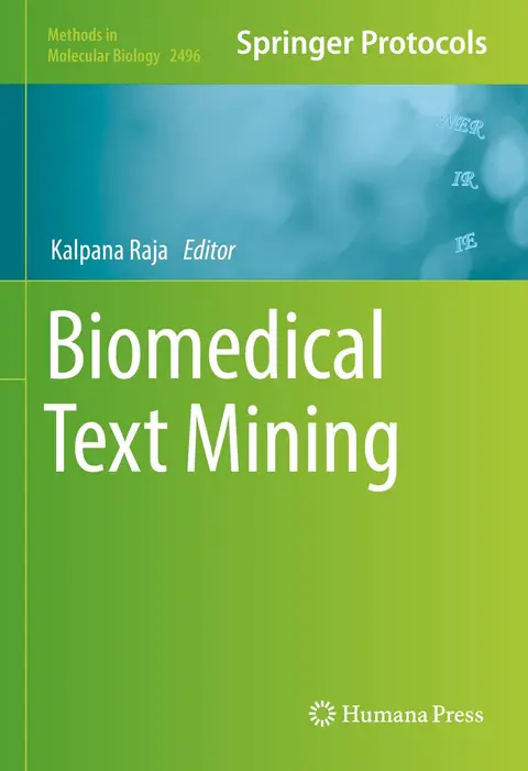 Cover of Biomedical Text Mining