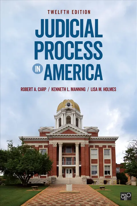 Cover of Judicial Process in America