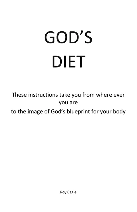 Cover of God's Diet