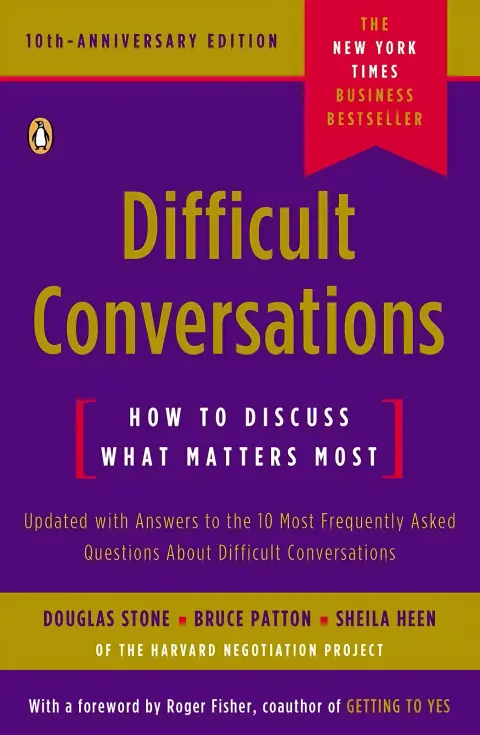 Cover of Difficult Conversations