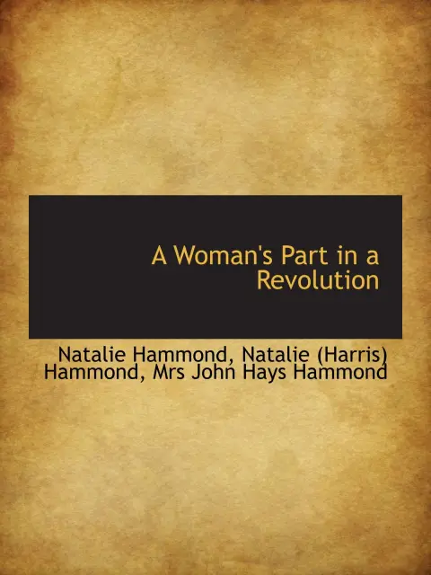 Cover of A Woman's Part in a Revolution