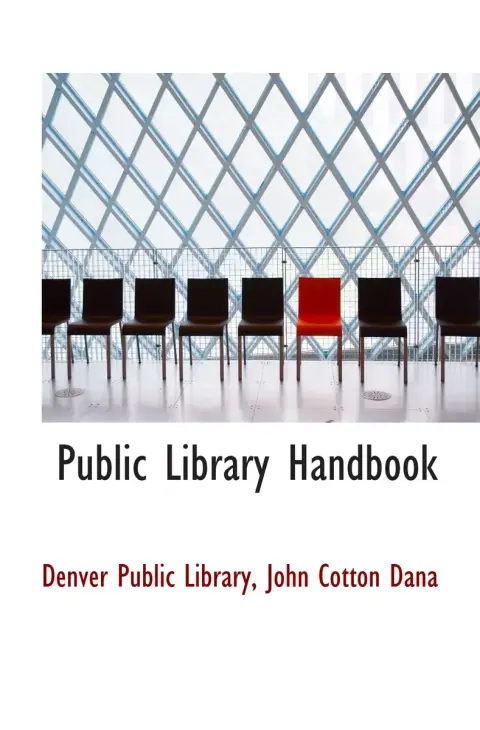 Cover of Public Library Handbook