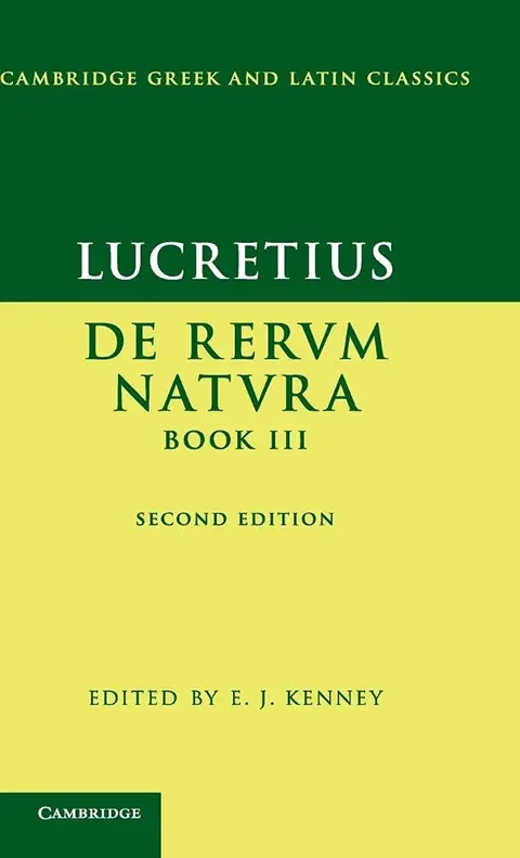 Cover of Lucretius