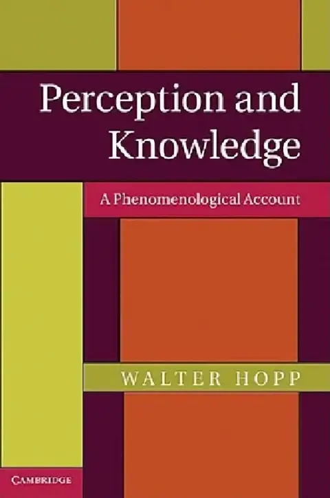 Cover of Perception and Knowledge