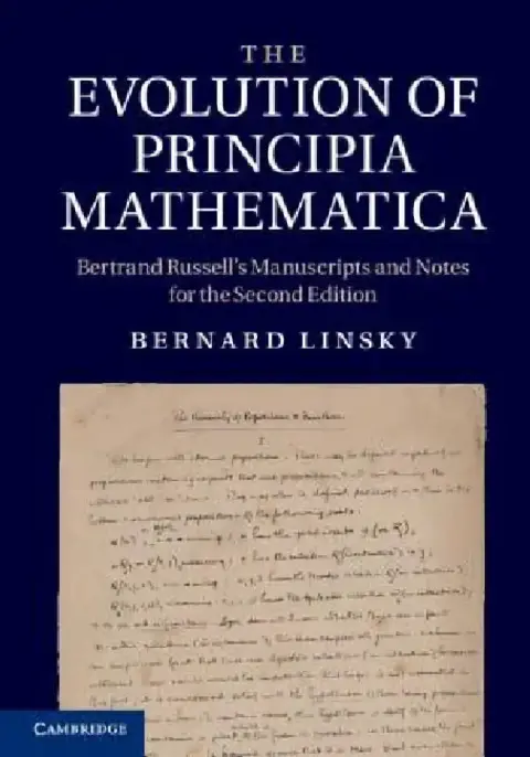 Cover of The Evolution of Principia Mathematica