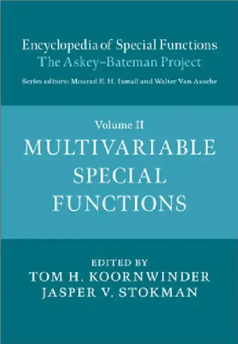 Cover of Encyclopedia of Special Functions