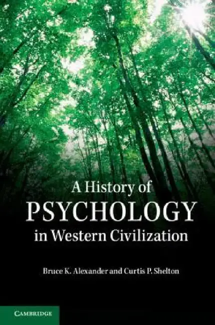 Cover of A History of Psychology in Western Civilization