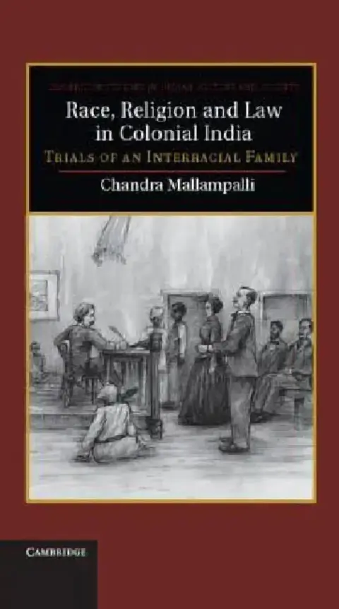 Cover of Race, Religion and Law in Colonial India