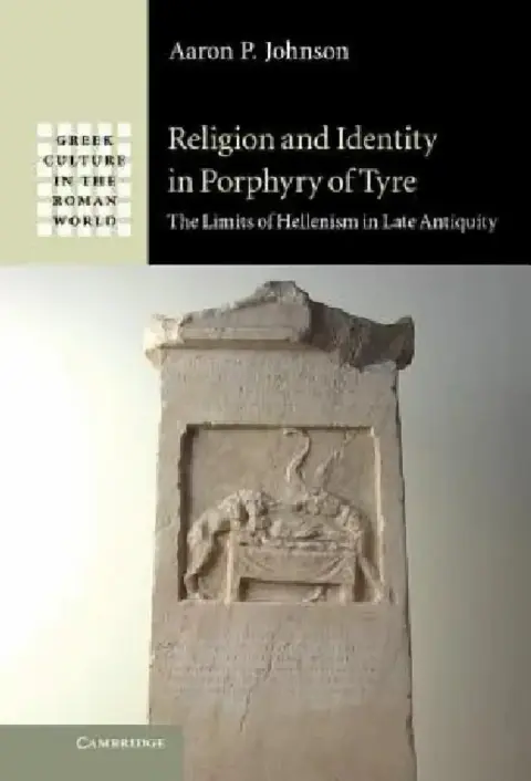 Cover of Religion and Identity in Porphyry of Tyre