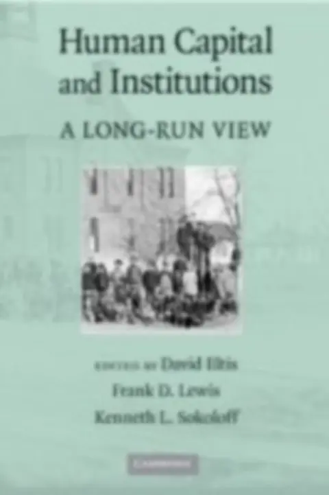 Cover of Human Capital and Institutions
