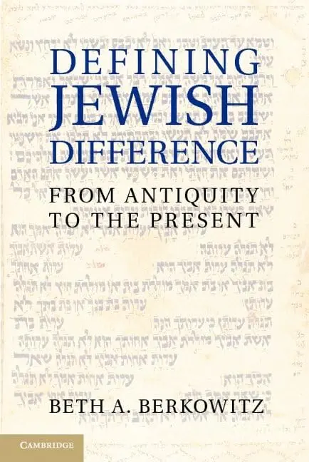 Cover of Defining Jewish Difference