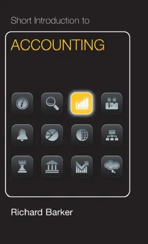 Cover of Short Introduction to Accounting (Dollar edition)