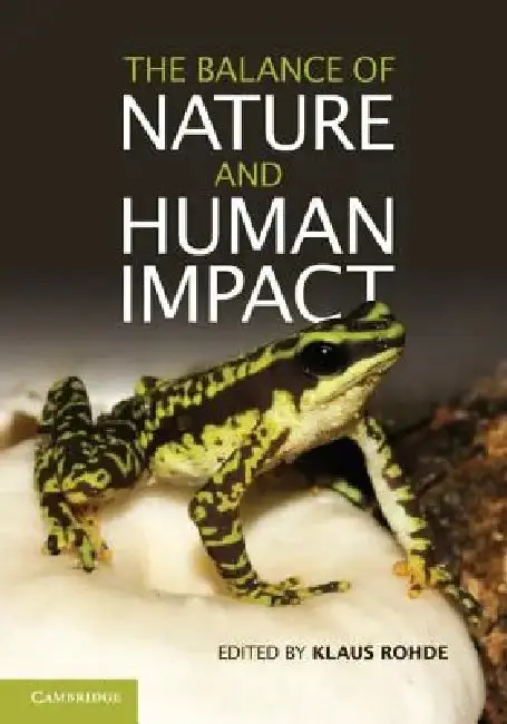 Cover of The Balance of Nature and Human Impact
