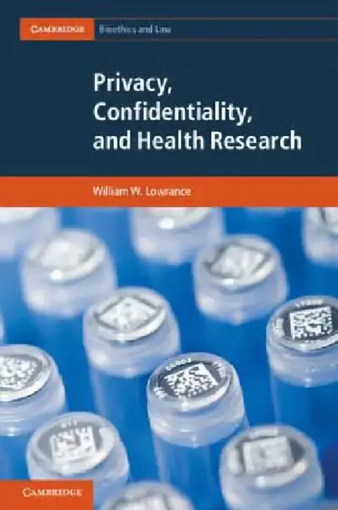 Cover of Privacy, Confidentiality, and Health Research