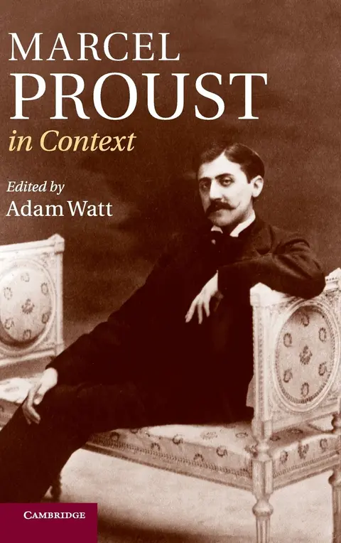 Cover of Marcel Proust in Context