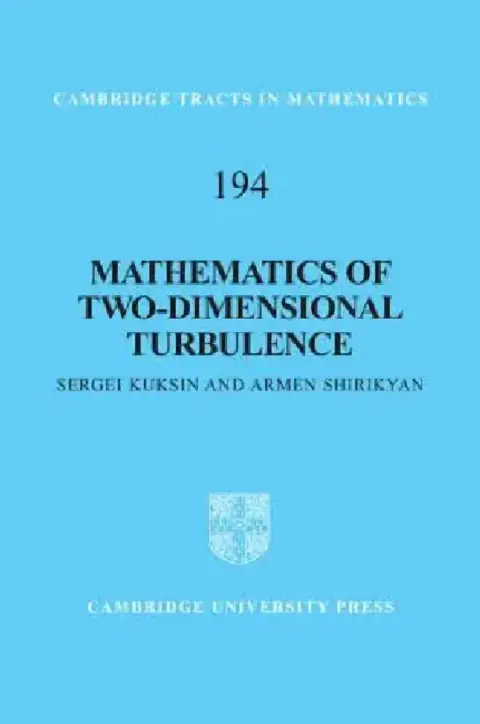 Cover of Mathematics of Two-Dimensional Turbulence