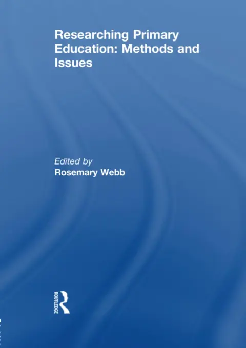 Cover of Researching Primary Education