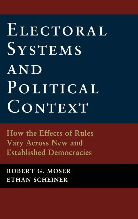Cover of Electoral Systems and Political Context
