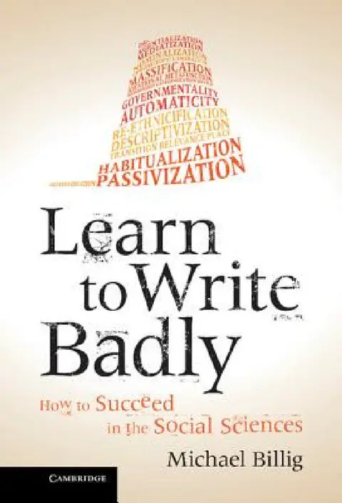 Cover of Learn to Write Badly