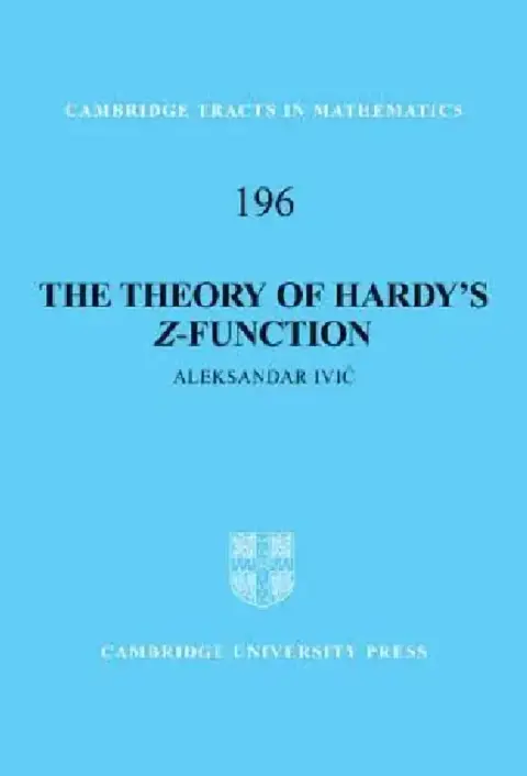 Cover of The Theory of Hardy's Z-Function