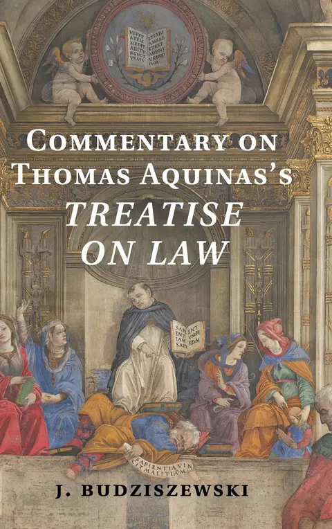 Cover of Commentary on Thomas Aquinas's Treatise on Law