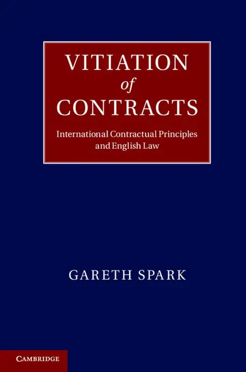 Cover of VItiation of Contracts