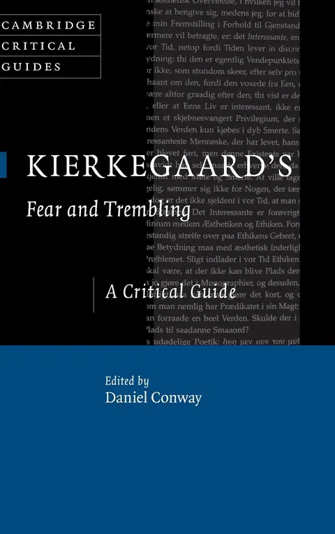 Cover of Kierkegaard's Fear and Trembling