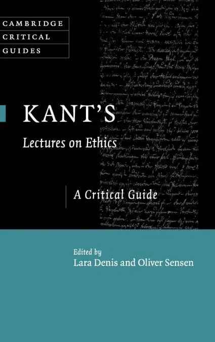 Cover of Kant's Lectures on Ethics