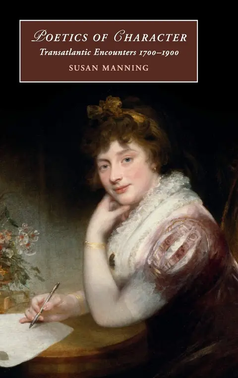 Cover of Poetics of Character