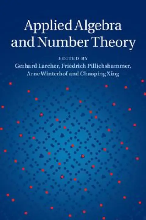 Cover of Applied Algebra and Number Theory