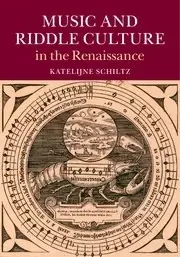 Cover of Music and Riddle Culture in the Renaissance
