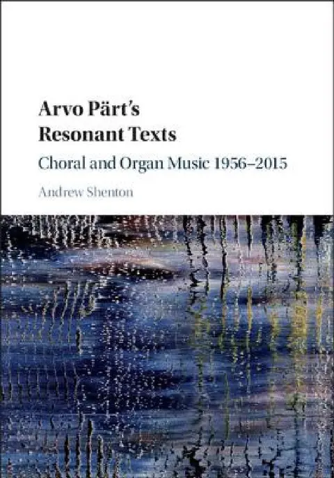 Cover of Arvo Pärt's Resonant Texts