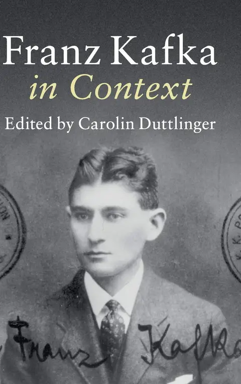 Cover of Franz Kafka in Context