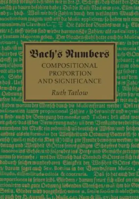 Cover of Bach's Numbers