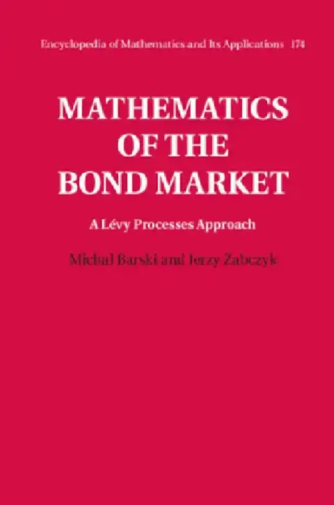 Cover of Mathematics of the Bond Market