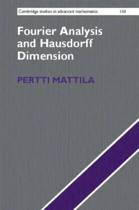 Cover of Fourier Analysis and Hausdorff Dimension
