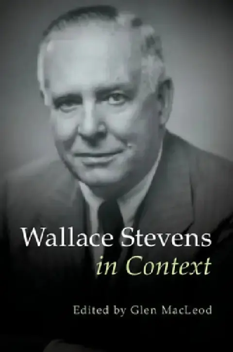 Cover of Wallace Stevens in Context
