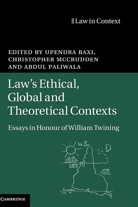 Cover of Law's Ethical, Global and Theoretical Contexts